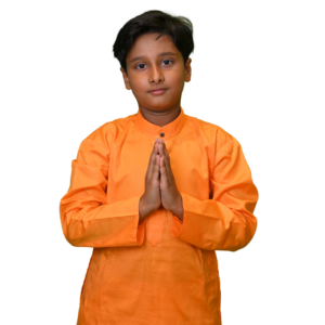 Boys Orange Punjabi