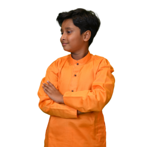 Boys Orange Punjabi