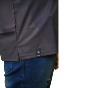 Men T-Shirts with Sports Fabric Dark Still Color