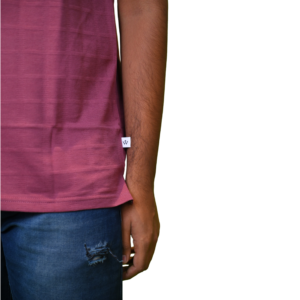 Men’s Net Cotton Polo T-Shirt – Peach Colour