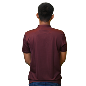 Men’s Sports Casual Polo T-Shirt – Chocolate Color