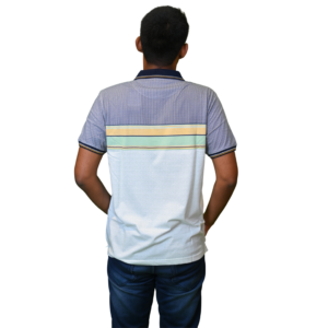 Men’s Stylish Cotton Polo T-Shirt – Sky Blue Color
