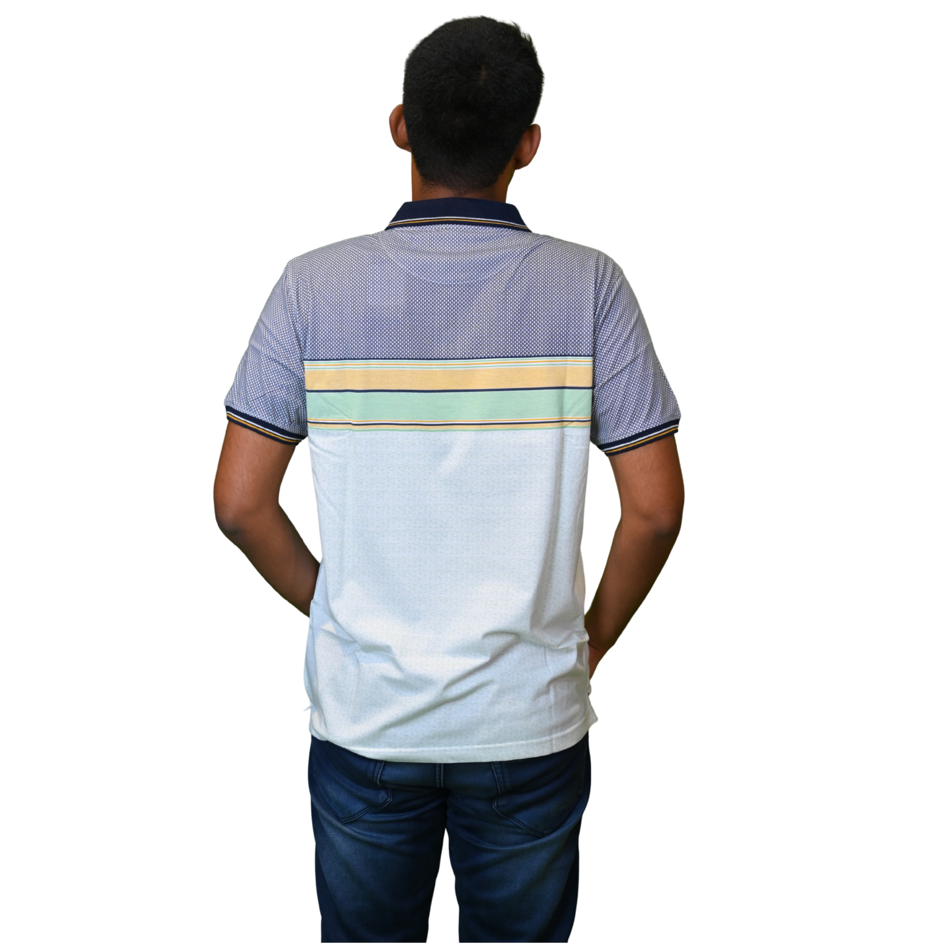 Men’s Stylish Cotton Polo T-Shirt – Sky Blue Color - Image 2