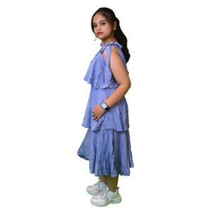 Women’s Cold Shoulder Cotton One-Piece Dress