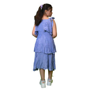 Women’s Cold Shoulder Cotton One-Piece Dress