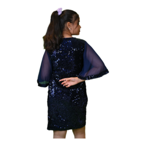 Women’s Western Stylish Sequin Midi Dress