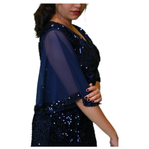 Women’s Western Stylish Sequin Midi Dress