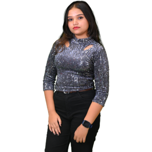 Women's Sequin Party Style Top