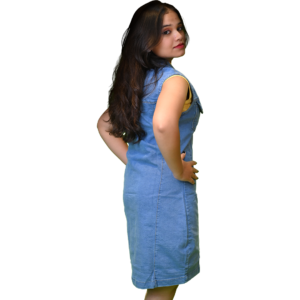 Women’s Western Denim One Piece Dress