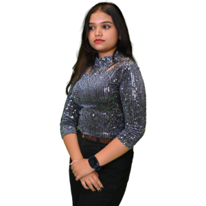 Women’s Sequin Party Style Top