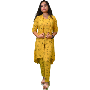 Women’s Western 3-Piece Lycra Co-Ord Set