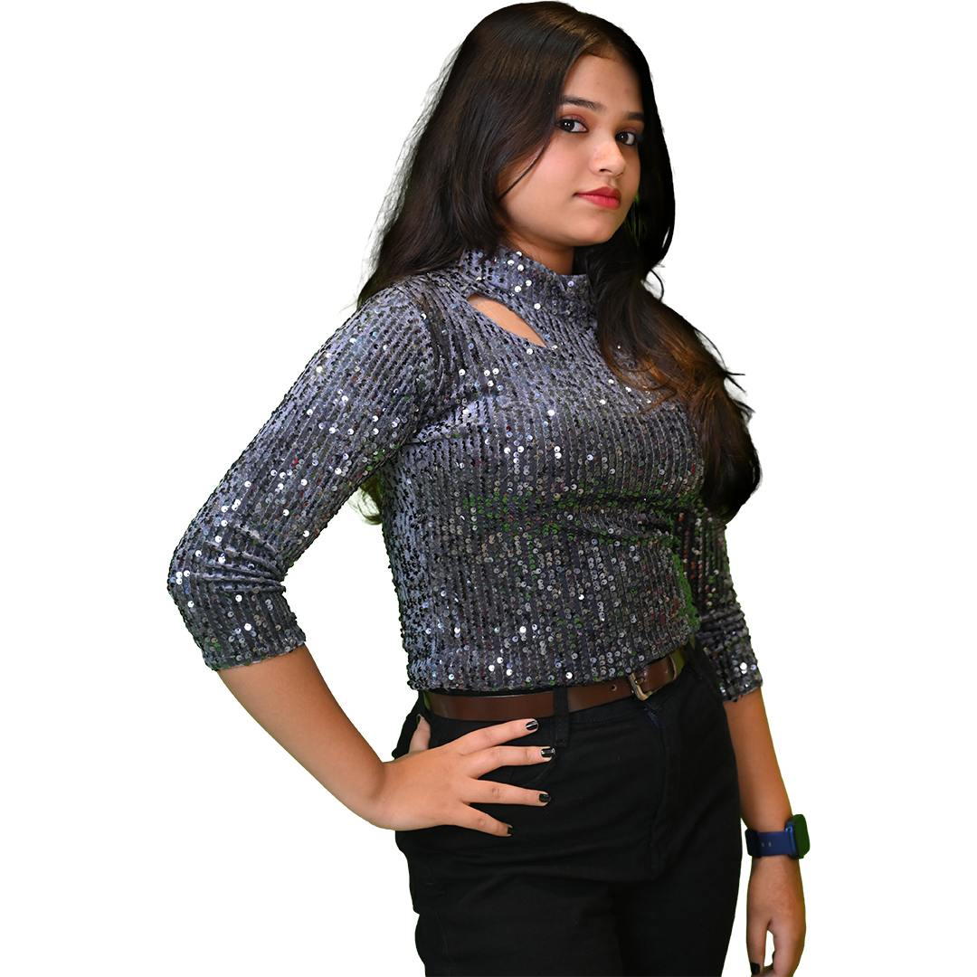 Women's Sequin Party Style Top - Image 5