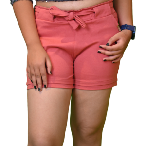 Women’s Lycra Hot Pants – Peach Color