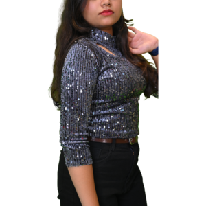 Women’s Sequin Party Style Top