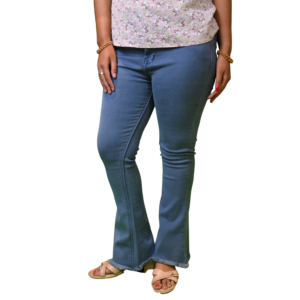 Women’s Broad-Cut Denim Jeans