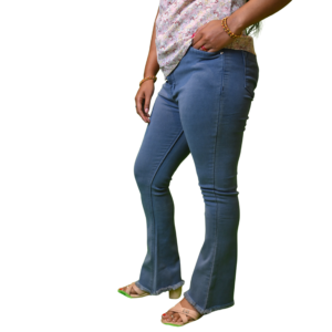 Women’s Broad-Cut Denim Jeans