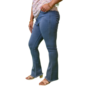 Women’s Broad-Cut Denim Jeans