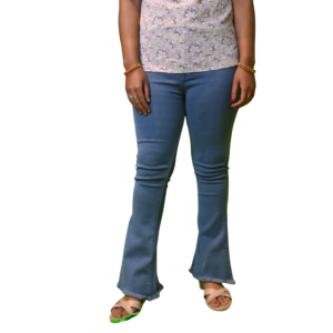 Women’s Broad-Cut Denim Jeans