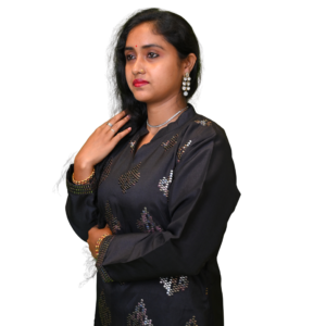 Black Co-Ord Set With Sequence Work