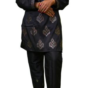 Black Co-Ord Set With Sequence Work